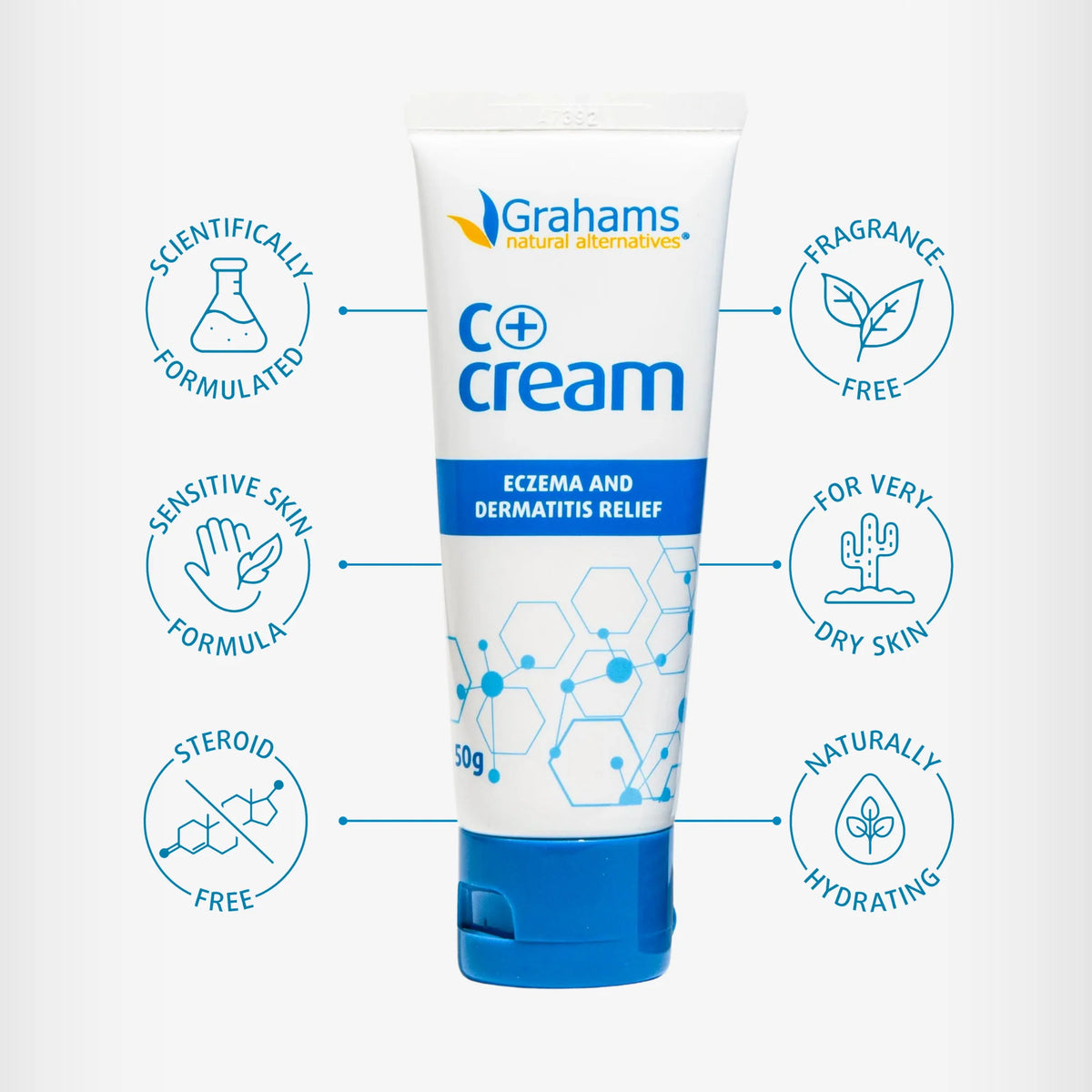 Grahams C+ Eczema Dermatitis Cream