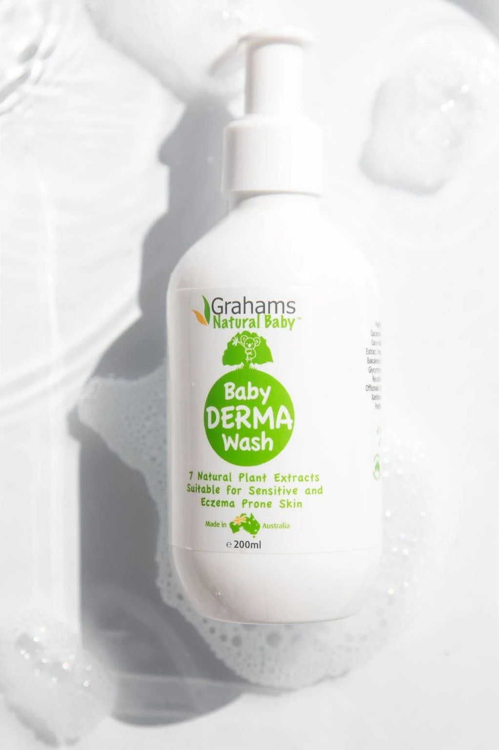 Grahams Natural Baby Derma Wash